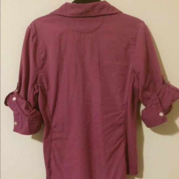 Mauve button down shirt - Picture 3 of 3